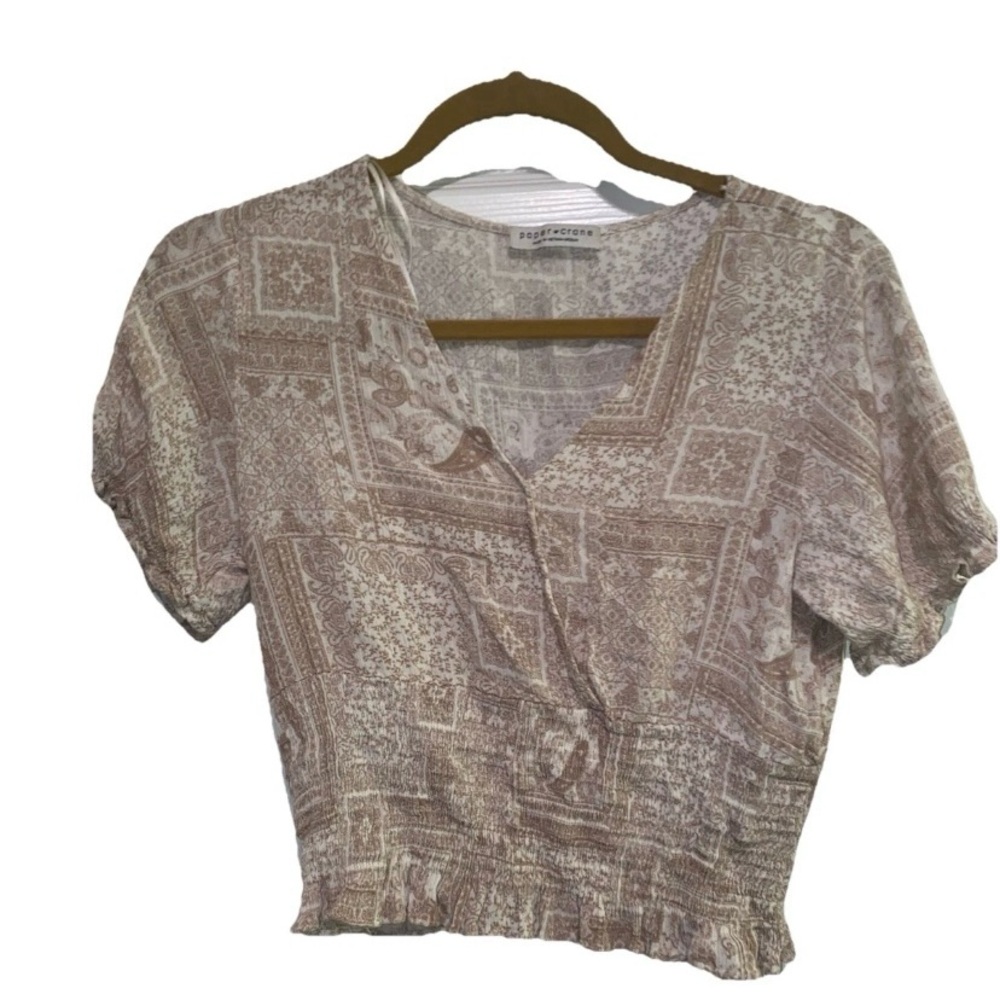 Paper crane women’s top